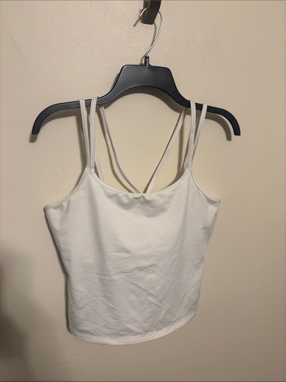Under Armour White Double-Strap Camisole